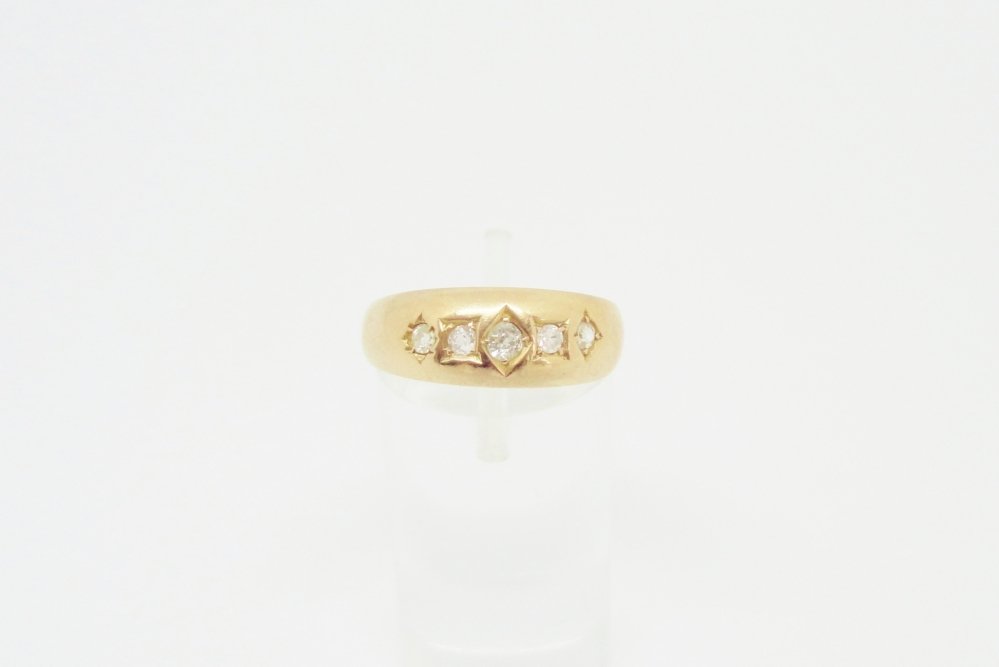 Antieke ringen - Antieke Engelse gipsy ring