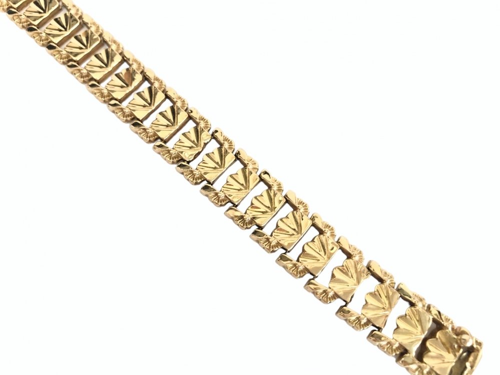 Kettingen en Armbanden - Vintage gouden armband