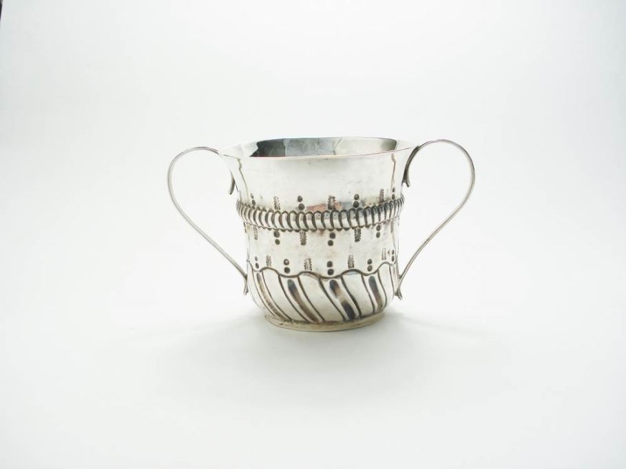 Antiek zilver overig - Geboorte of drink beker zilver 18e eeuw