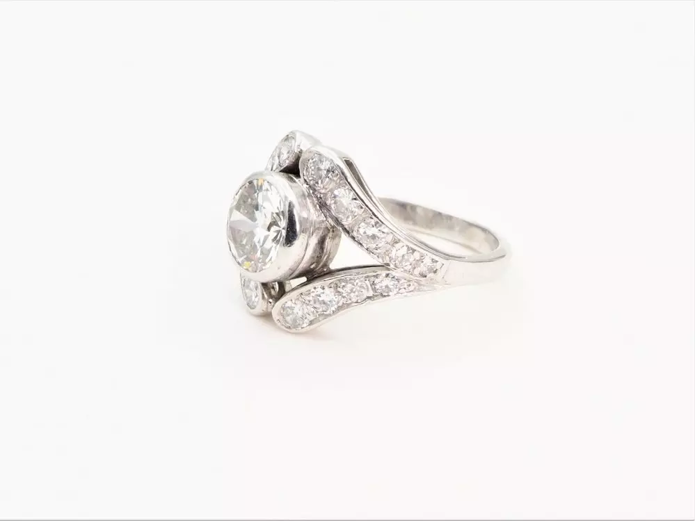Antieke en Vintage Ringen - antieke ring diamant 4