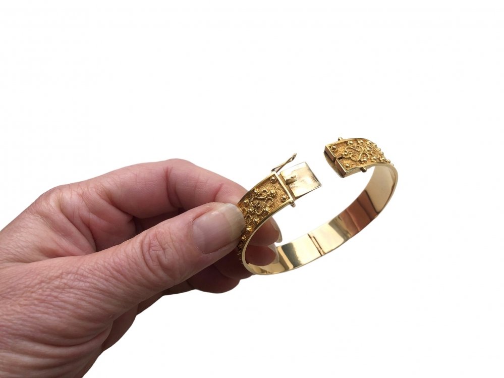 Kettingen en Armbanden - Gouden armband Zeeuwse knoopjes
