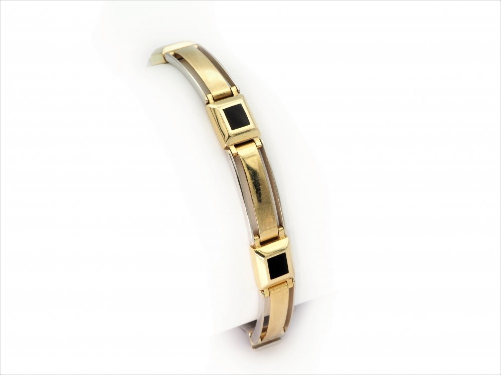 Kettingen en Armbanden - Moderne armband onyx