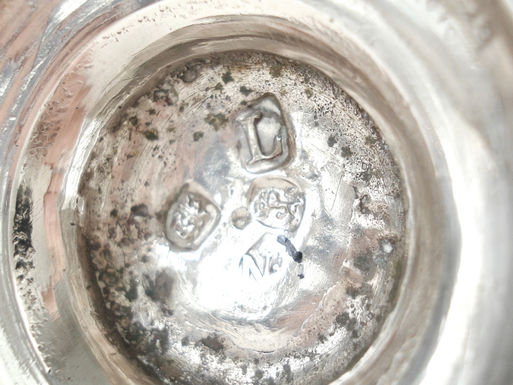 Antiek zilver overig - Zilveren strooibus