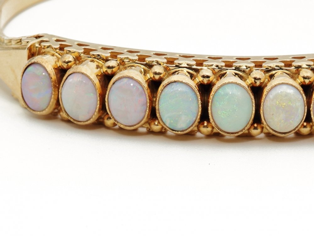 Kettingen en Armbanden - Antieke armband opaal
