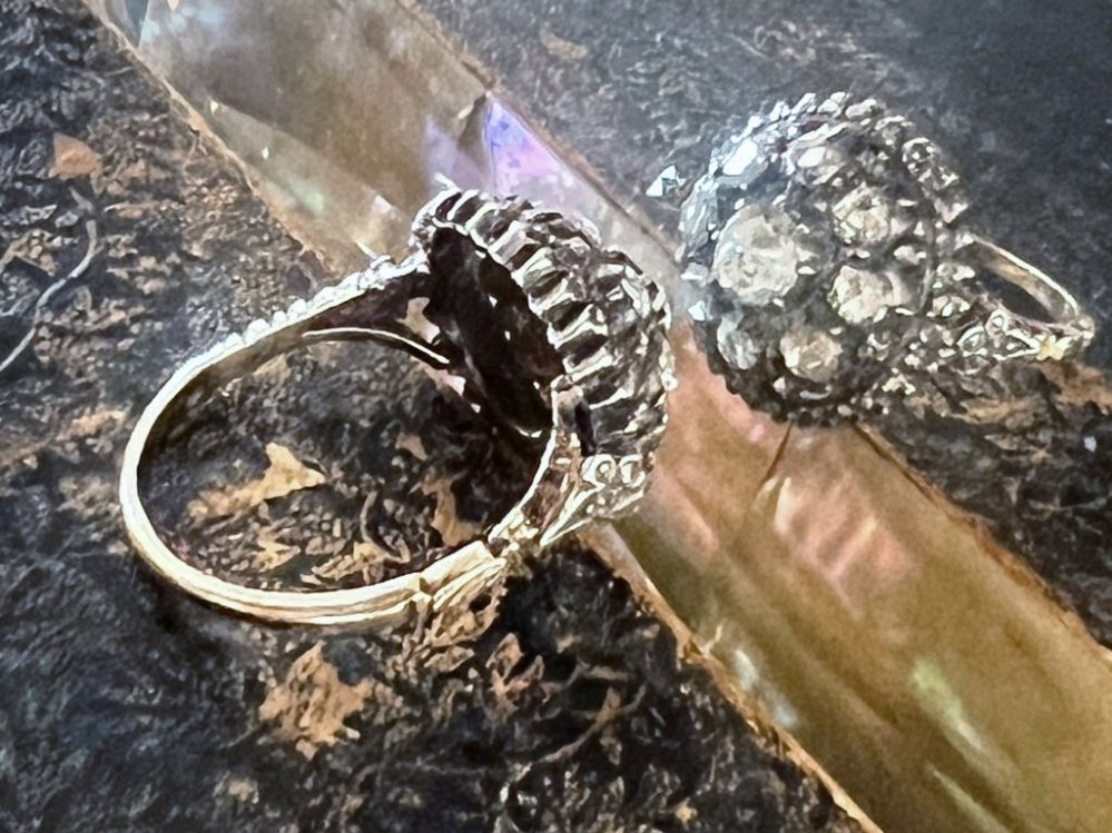 Antieke ringen - Grote Roosdiamanten ring