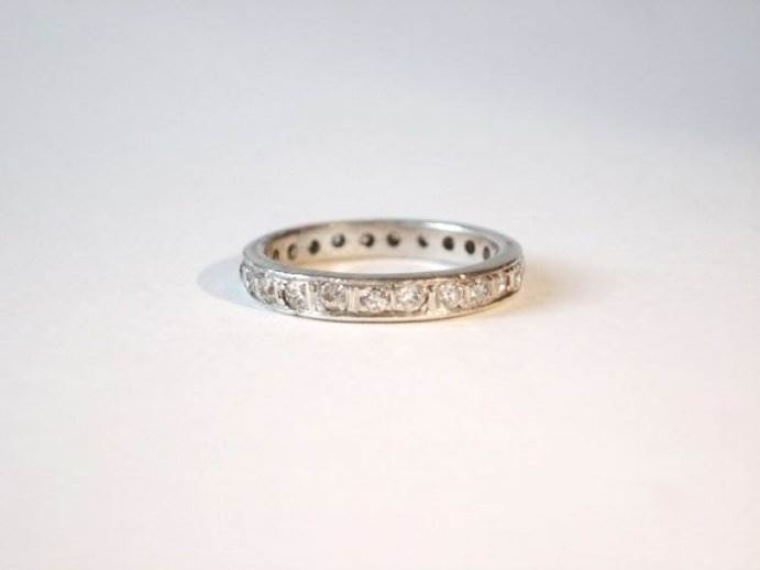 Antieke ringen - Verkocht Witgouden alliancering
