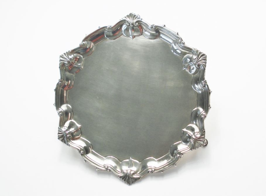 Antiek zilver overig - Antiek zilveren blaadje 